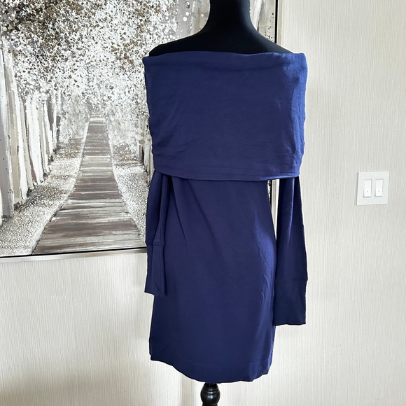 Lilly Pulitzer Navy Blue Womens One Shoulder‎ Belinda Dress - Size Small - Picture 7 of 9